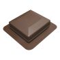 Square top roof vent - Brown