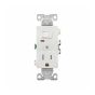 Interrupteur combiné, commercial, 15A, 120-125V