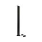 In-line Stair Post - 2 1/4" - Black