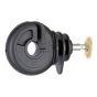 Isolateur de clôture électrique pour poteau de bois, 25/pqt