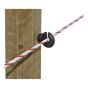 Isolateur de clôture électrique pour poteau de bois, 25/pqt