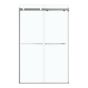 Porte de douche coulissante, Duel, 44"-47" x 70 1/2"-74", verre, chrome
