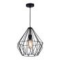 Luminaire suspendu à une lumière Sterling, noir