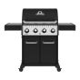 Gas Grill BBQ  -  Crown 420 - 40 000 BTU - 4 burners - 660 sq. ft.