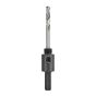 Mandrin pour scie emporte-pièce de 9/16" (14 mm) à 1 3/16" (30 mm), Tige de 3/8"