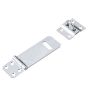 Hasp with loose staple - Zinc - 3 1/2"