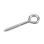 Wood eyelet - Zinc - 3/8" x 4 1/2"
