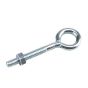 Eye Bolt with Nut - Zinc - 1/4" x 3"