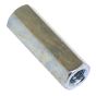 Écrou de raccord hexagonal, zinc, 1/2"-13 x 1 3/4", 25/pqt