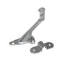 Support de rampe, chrome satiné