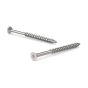 Wood Screws - Flat Colored Head - Zinc - #8 x 1 1/2" - 100/Pkg