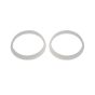Beveled flat washer