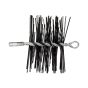 Brosse polypropylène POLYSWEEP, embout 3/8" NPSM, 6 "