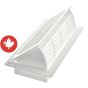 Pop - up vent - White - 3" x 10"