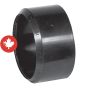 Adaptateur E/PVC à E/ABS, 3", fem. x mâle, noir