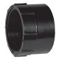Adaptateur femelle en ABS DWV, 2" , femelle x fem. fileté, noir