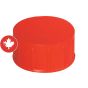 Bouchon d'essai souple orange en polyéthylène ABS DWV, 2", femelle