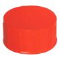 Bouchon d'essai flexible orange en polyéthylène ABS DWV, 4", femelle