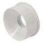 PVC-BDS Reducer Bushing S/D to DWV - 3" x 2" - Spigot x Hub - White