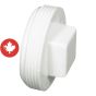 PVC/BNQ Cleanout Plug - 4" - White