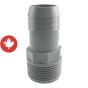 Adaptateur mâle de plastique, 1 1/4"