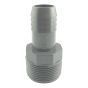 Adaptateur réduit mâle en plastique, 1 1/4" x 1"