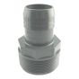 Adaptateur réduit mâle en plastique, 2" x 1 1/2"