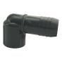 Hub Plastic Combined Elbow - 1" x 3/4"