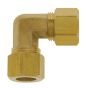 Coude 90 degrés compression laiton