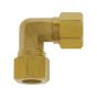 Coude 90 degrés compression laiton 5/8 po