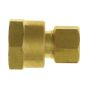 Union reduction en laiton 3/8 po tube x 1/4 po fpt