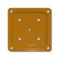 Fixplak 44 Anchor Plate - Cedar - 4" x 4"
