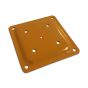 Fixplak 44 Anchor Plate - Cedar - 4" x 4"