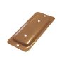 Fixplak 24 Anchor Plate - 2" x 4" - Cedar
