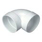 Coude court de 90°, aspirateur central