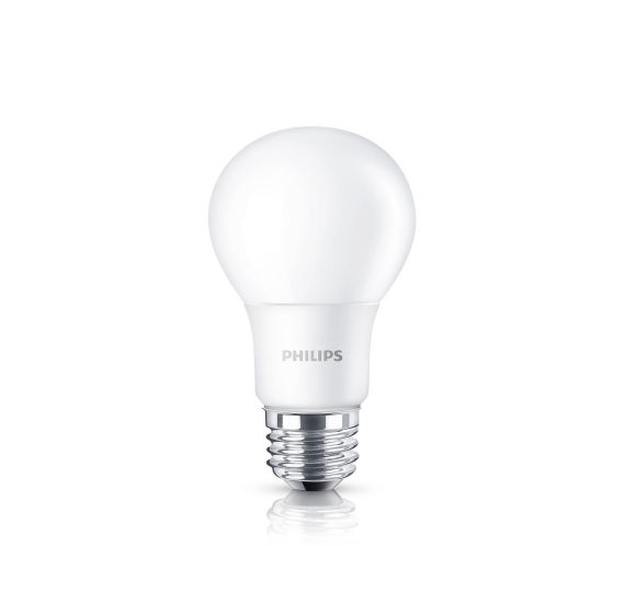 Ampoule DEL, A19, blanc chaud, 9 W, 2/pqt