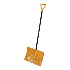 Snow Shovel - Steel Handle - 18&rsquo;&rsquo; - Yellow