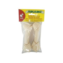 Knotted Bone - White - 2/Pkg - 6 - 6 1/2"