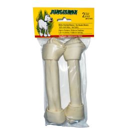 Knotted Bone - White - 2/Pkg - 8 - 8 1/2"