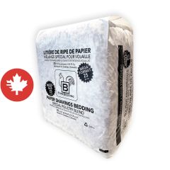 Paper Shavings Bedding - Special Poultry Blend - 2.8 ft³