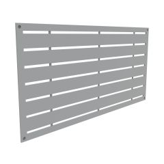 Panneau décoratif en vinyle Boardwalk, Gris, 2' x 4'