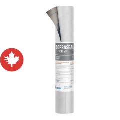 Membrane pare-air perméable à la vapeur, Sopraseal stick, VP, 4" x 98'