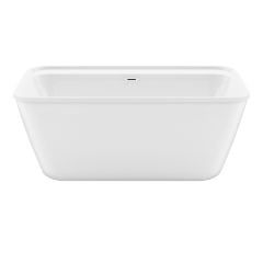 Kai Rectangular Freestanding Bathtub - 58" x 32" - Acrylic - White