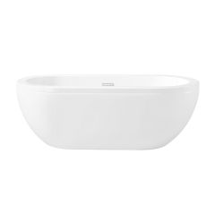 Serenity Freestanding Bathtub - 60" x 32" - White