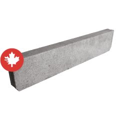 Bordure universelle en béton, 8" x 36"