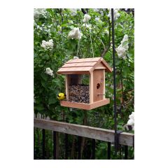 Bird Feeder with Sturdy Red Cedar Construction
