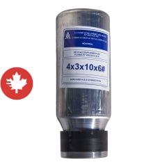 Abs Lead Stub Connection - 3" X 4" X 10"