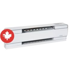 Plinthe électrique, Brava, 300 W, blanc, 22" x 5,75" x 2,88"