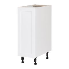 Base Cabinet 1 Door - Shaker - White - 12" x 34 3/4" x 24"