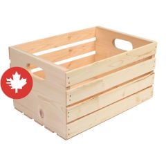 Storage Crate - Pine Wood - 16"